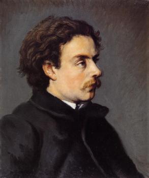 皮埃爾 奧古斯特 雷諾阿 Portrait of the Painter Emile-Henri Laport